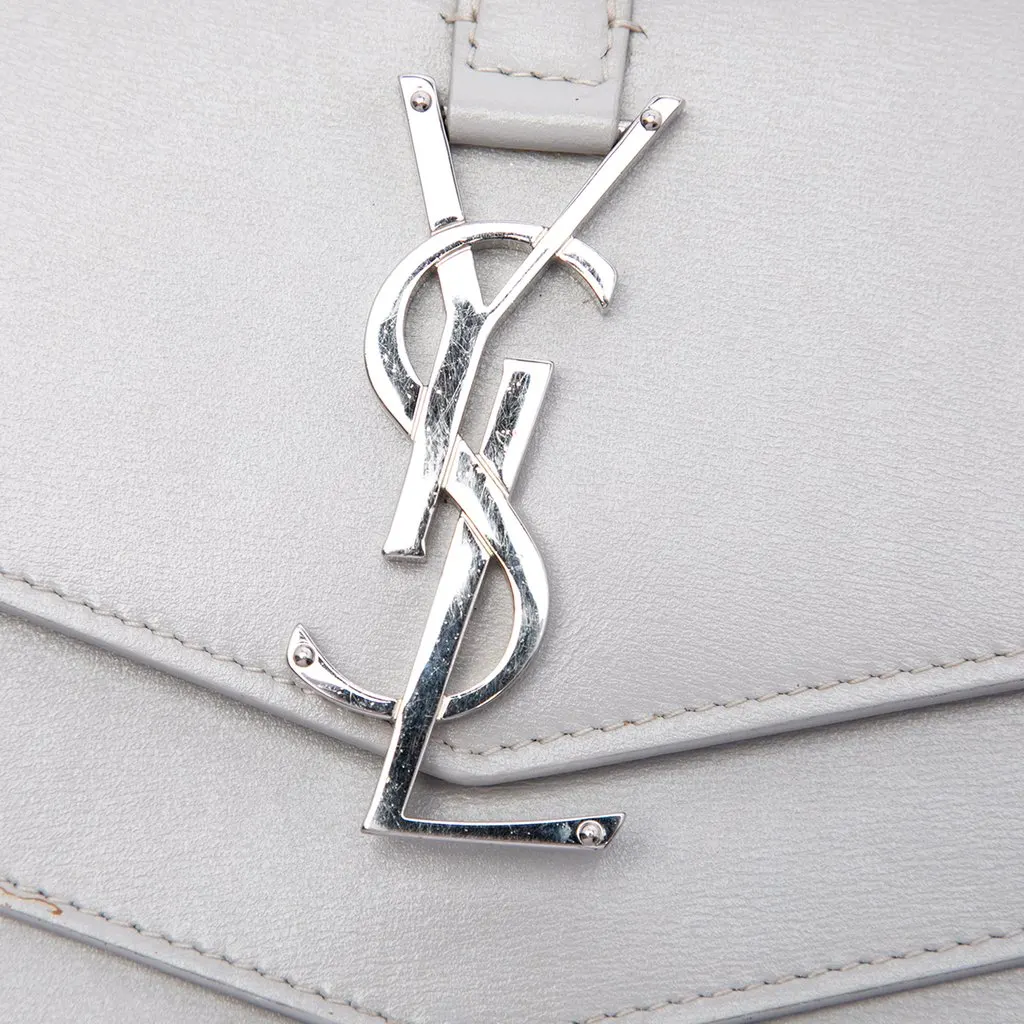 Saint Laurent Leather Monogram Sulpice Wallet on Chain MultiColor Leather Very good - Box View