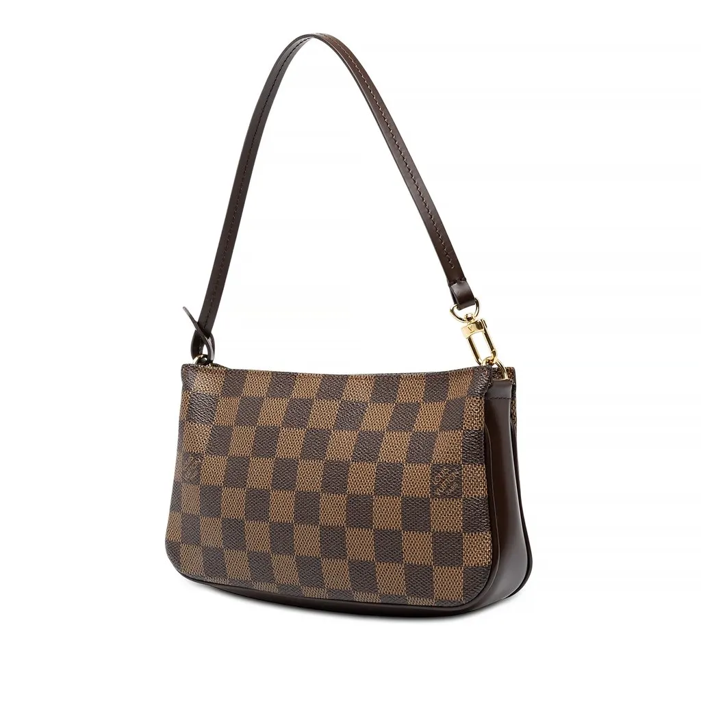 Louis Vuitton Damier Ebene Navona Brown Canvas Good - Back View