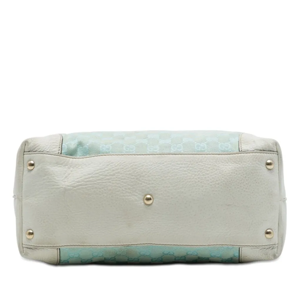 Gucci GG Canvas Tote Blue Very good - Inside View
