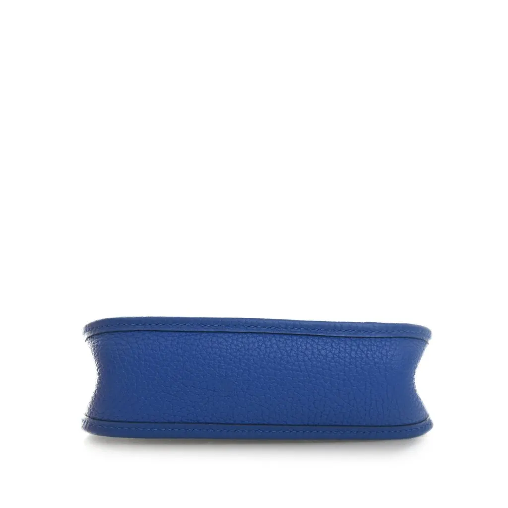 Hermès Clemence Evelyne I TPM 16 Blue Leather Very good - Box View