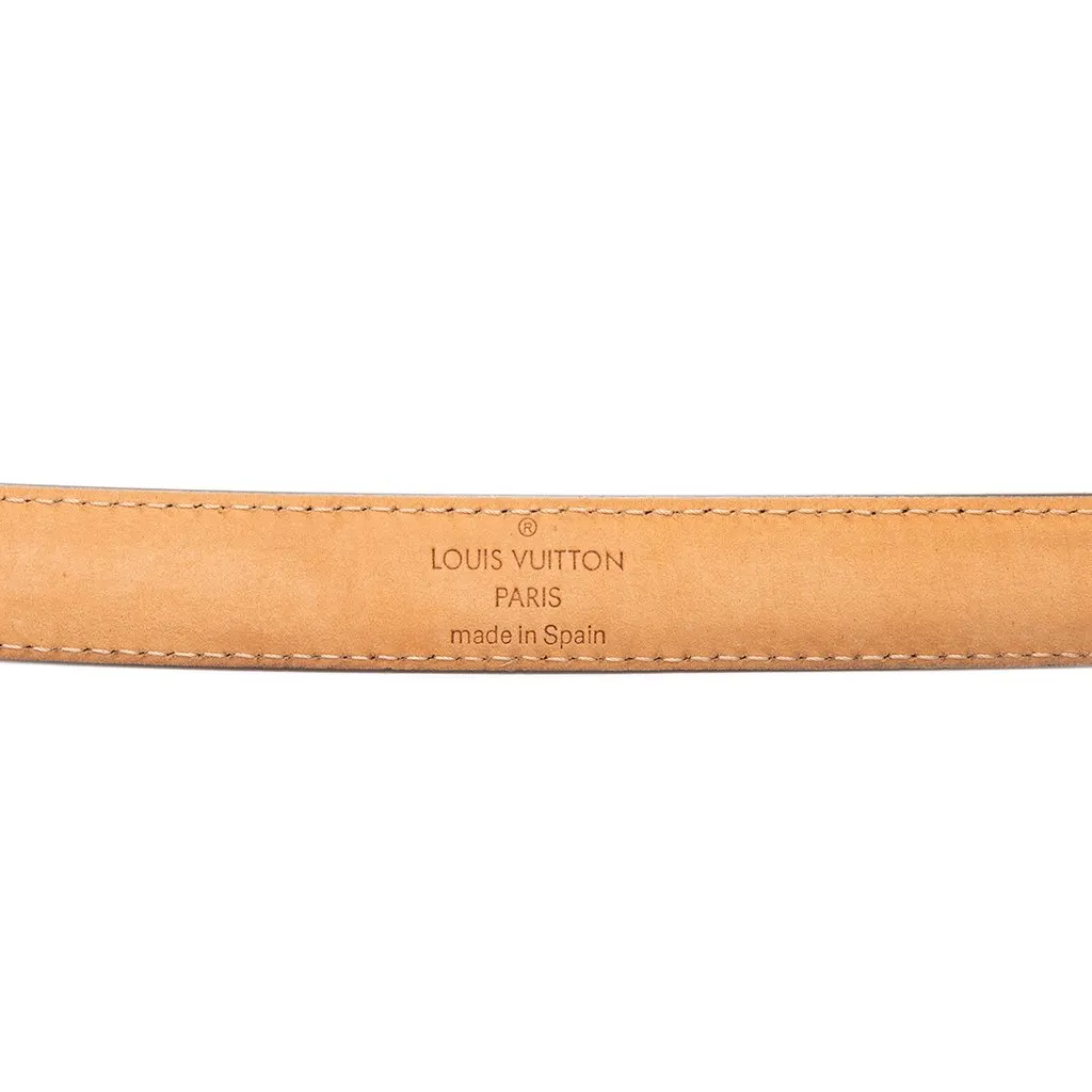 Louis Vuitton Monogram Ellipse Belt Brown Canvas Very good - Model View