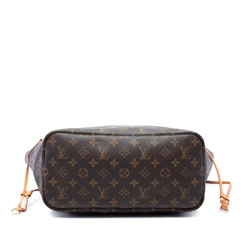 Louis Vuitton Monogram Neverfull MM Brown Canvas Very good - Inside View