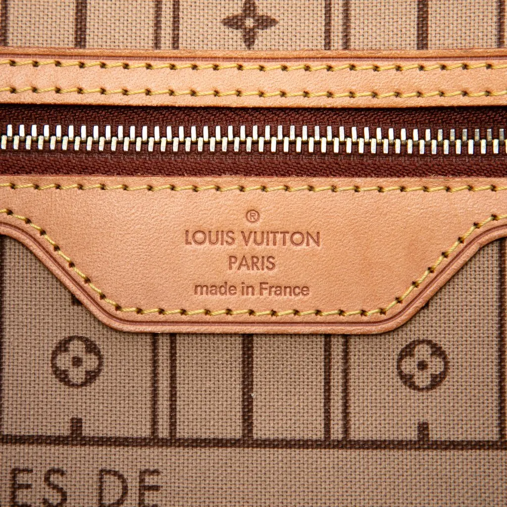Louis Vuitton Monogram Neverfull MM Brown Canvas Very good - Box View