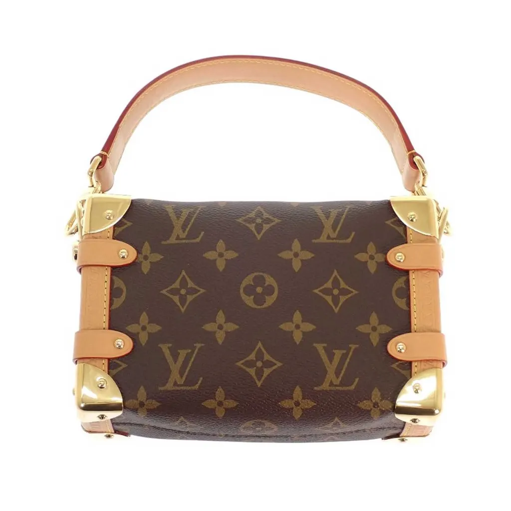 Louis Vuitton Monogram Side Trunk PM Brown Very good - Back View