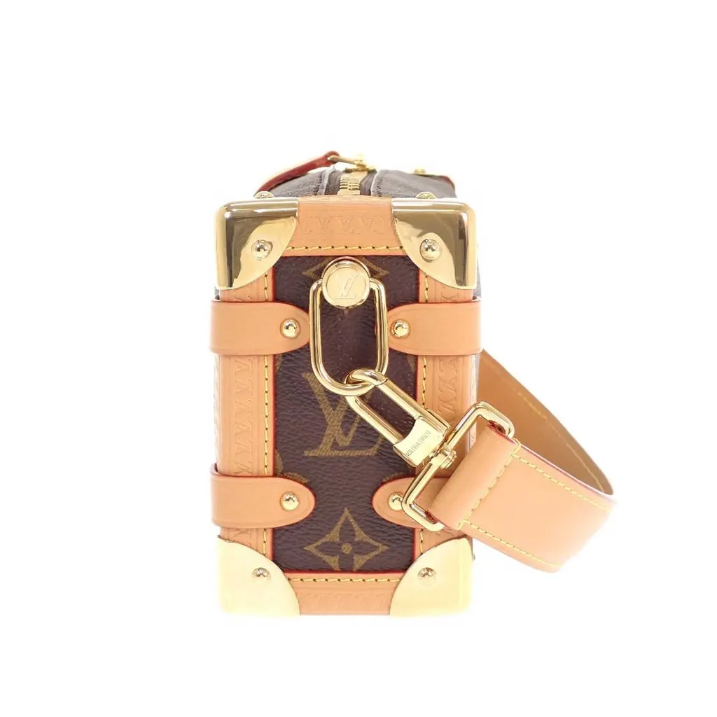 Louis Vuitton Monogram Side Trunk PM Brown Very good - Box View