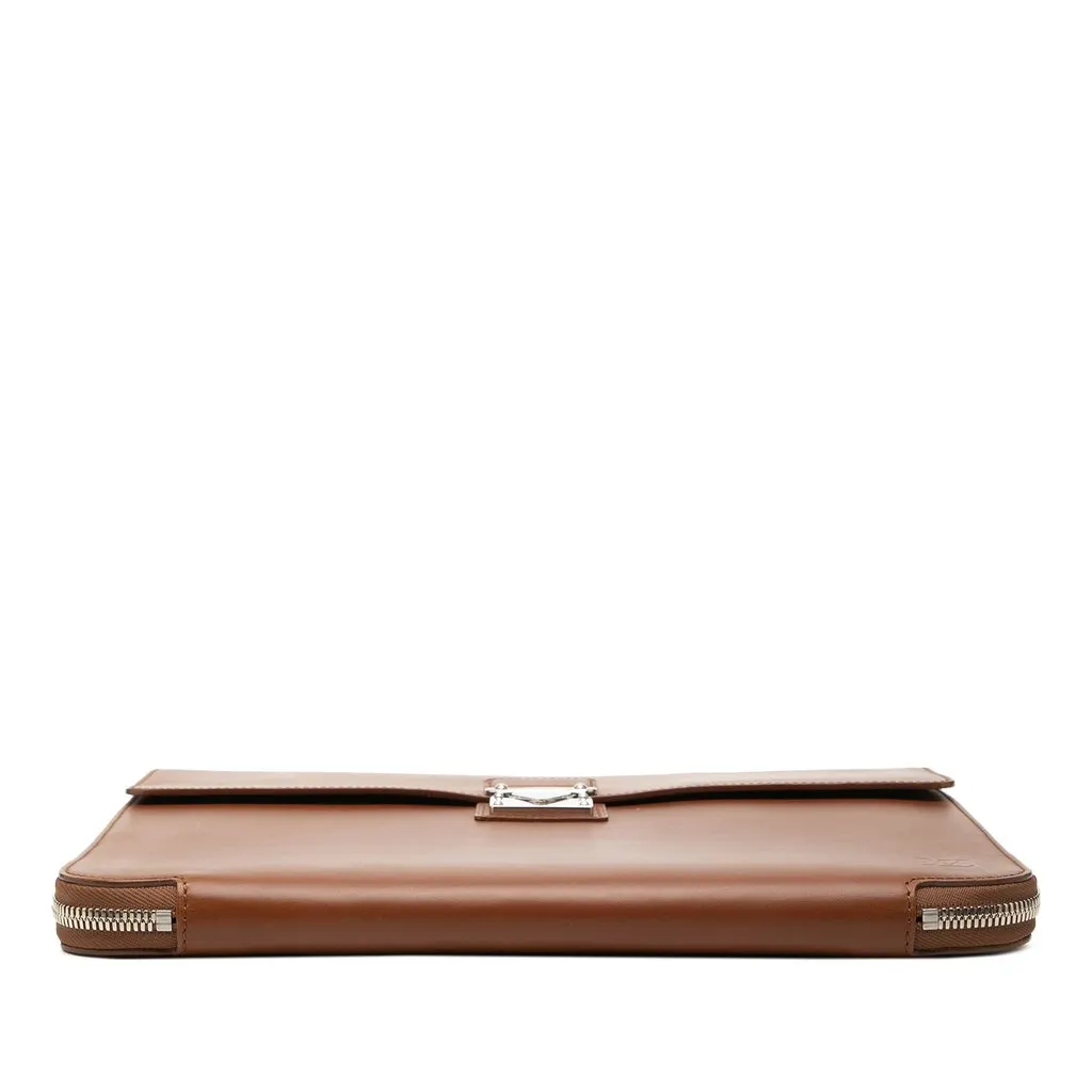 Louis Vuitton Nomade Honore Portfolio Brown Leather Very good - Inside View