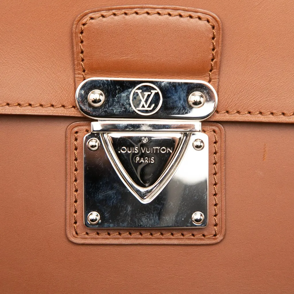 Louis Vuitton Nomade Honore Portfolio Brown Leather Very good - Box View