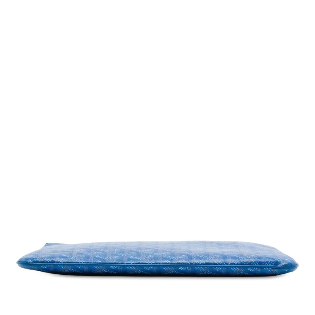 Goyard Goyardine Senat MM Blue Canvas Very good - Inside View