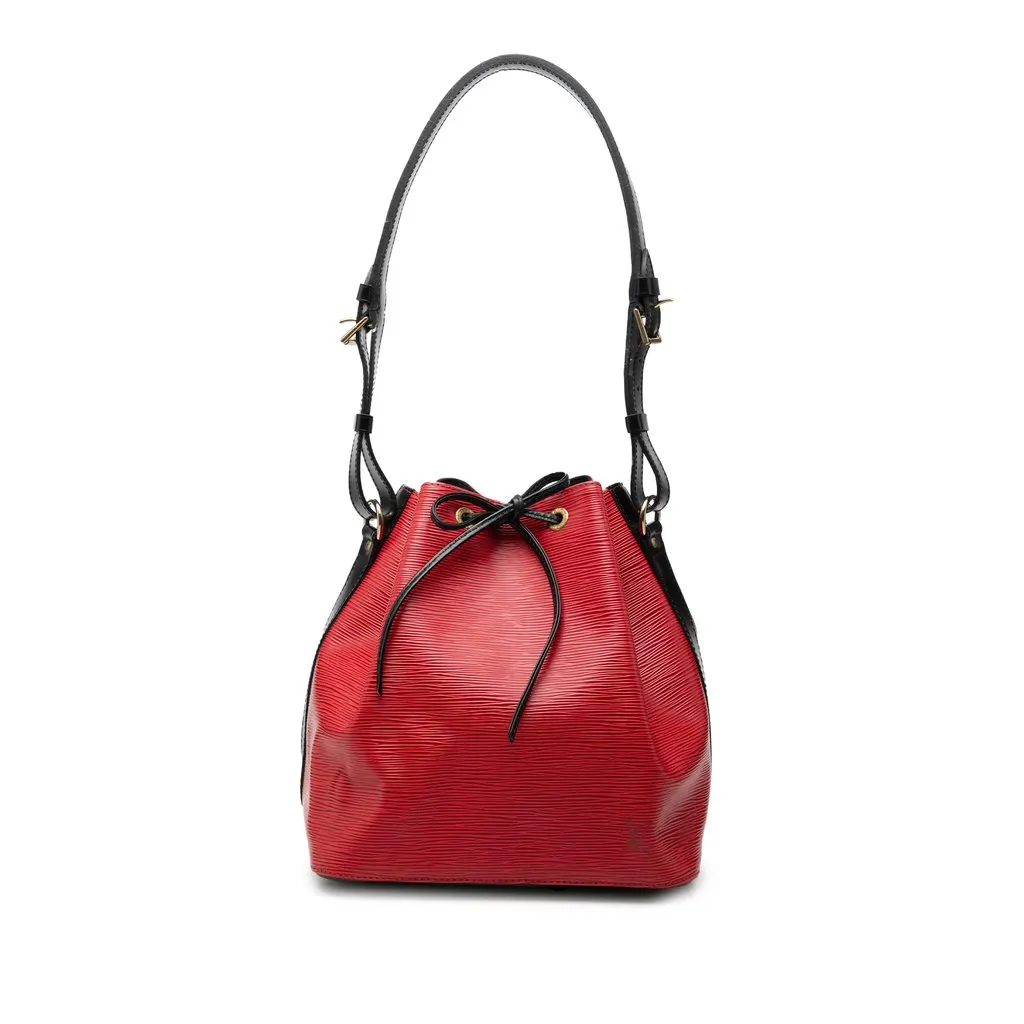 Louis Vuitton Epi Petit Bicolor Noe Red Leather Very good - Front View