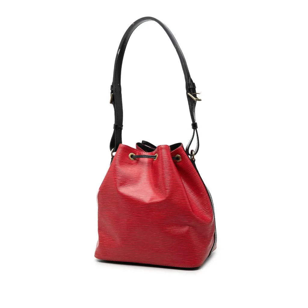 Louis Vuitton Epi Petit Bicolor Noe Red Leather Very good - Back View