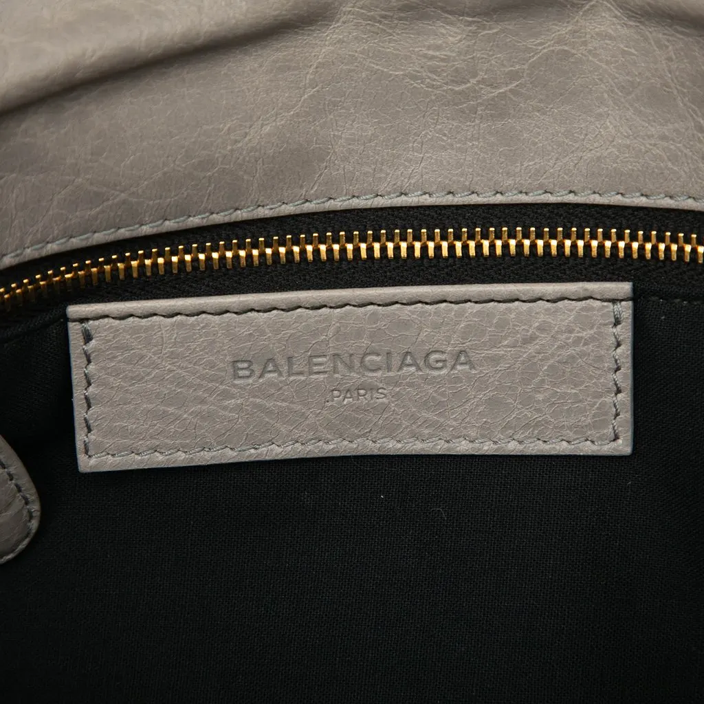 Balenciaga Lambskin Motocross Giant 12 Envelope Clutch MultiColor Leather Very good - Box View