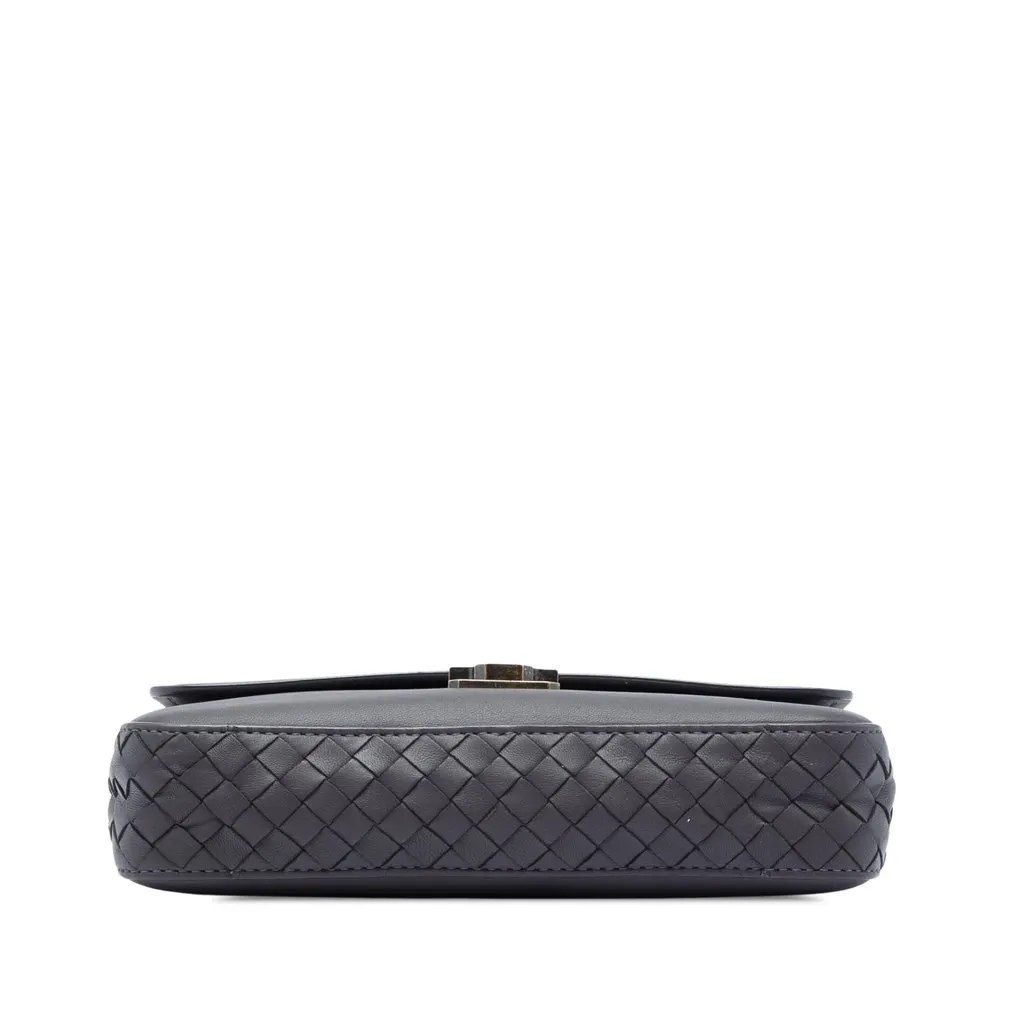 Bottega Veneta Nappa Intrecciato Trimmed Wallet On Chain MultiColor Leather Very good - Inside View