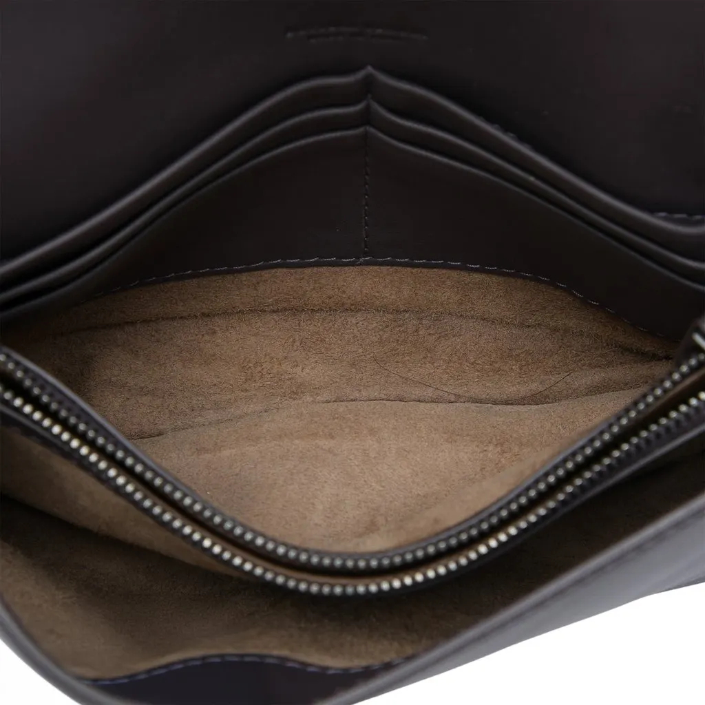 Bottega Veneta Nappa Intrecciato Trimmed Wallet On Chain MultiColor Leather Very good - Model View