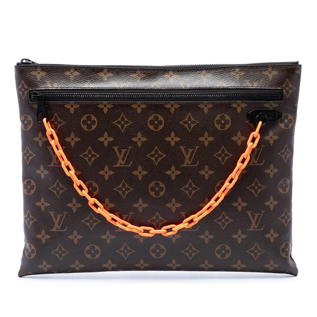 Louis Vuitton Monogram Solar Ray A4 Pochette Brown Very good - Front View