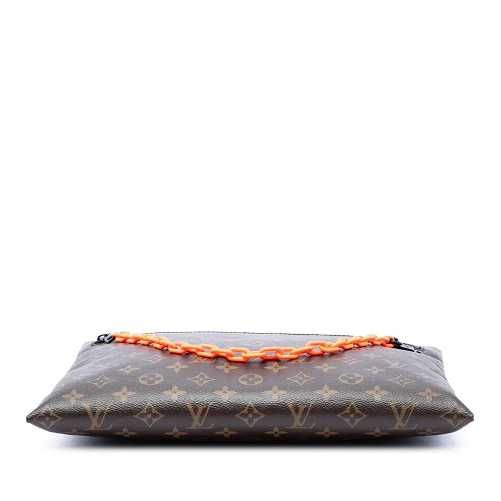 Louis Vuitton Monogram Solar Ray A4 Pochette Brown Very good - Inside View