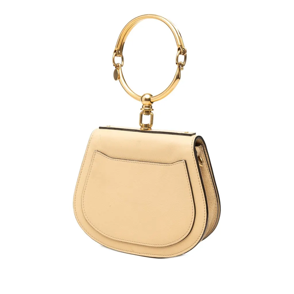Chloé Small Leather Nile Bracelet Satchel Yellow Leather Very good - Back View