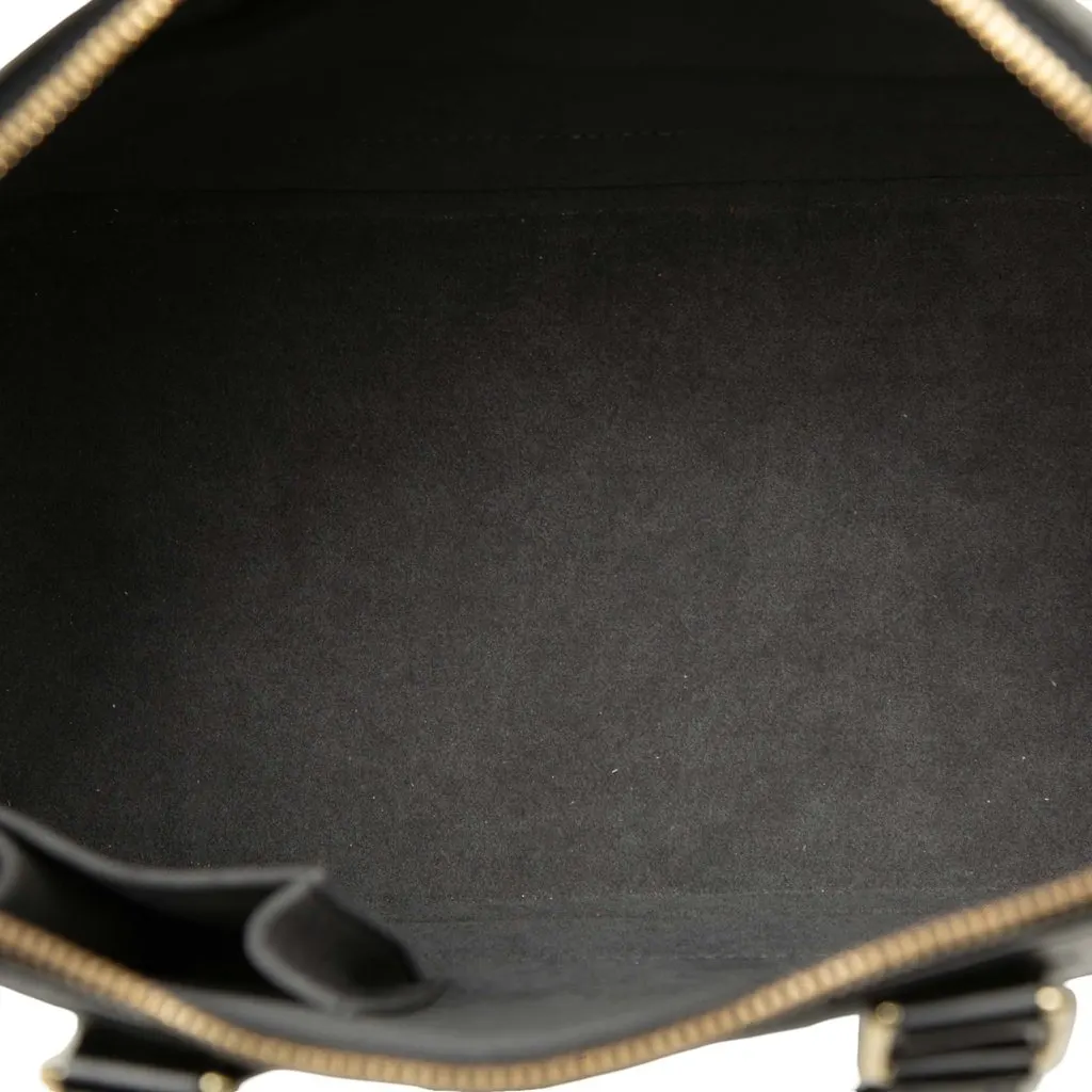 Louis Vuitton Epi Alma PM Black Leather Very good - Model View