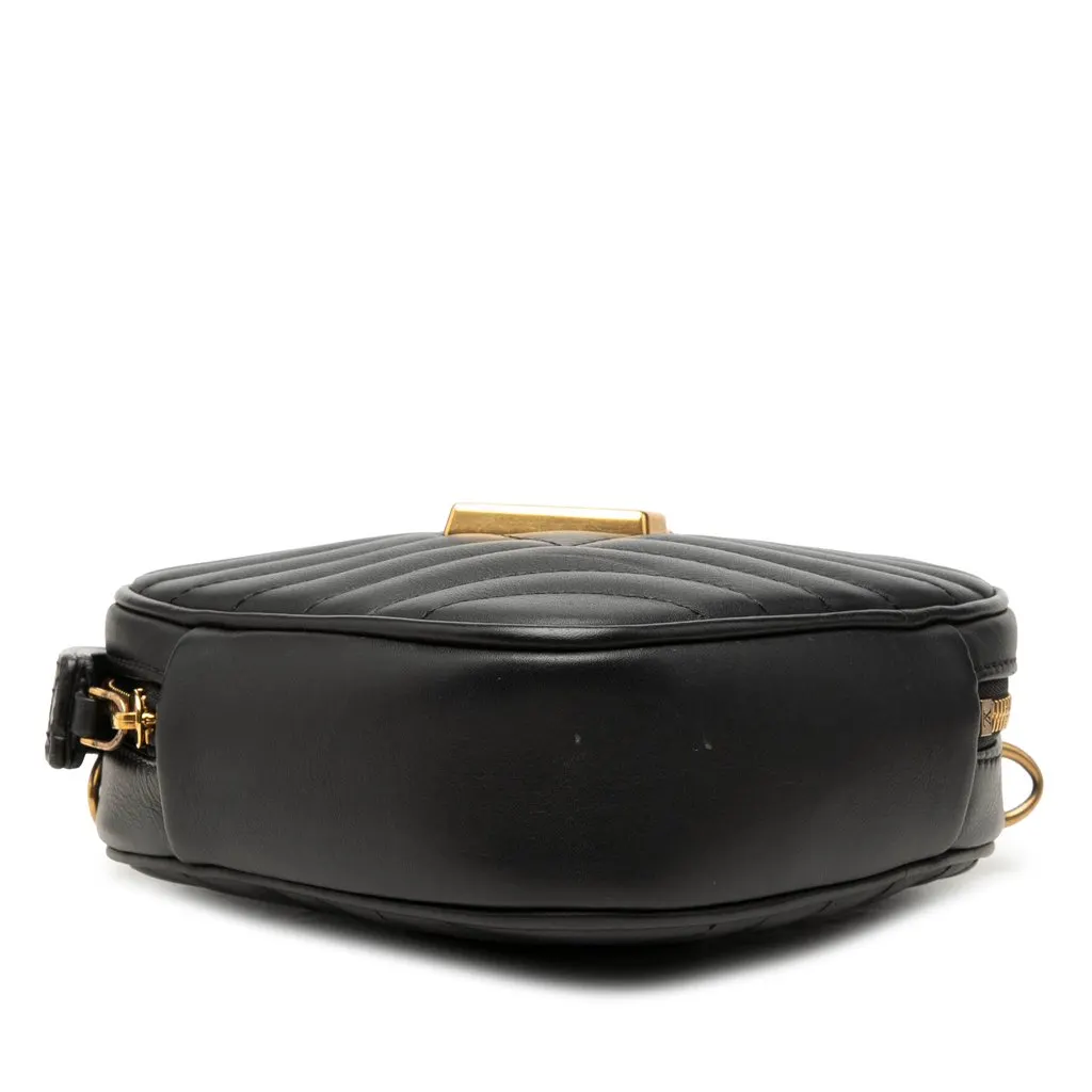 Louis Vuitton New Wave Heart Black Leather Good - Inside View