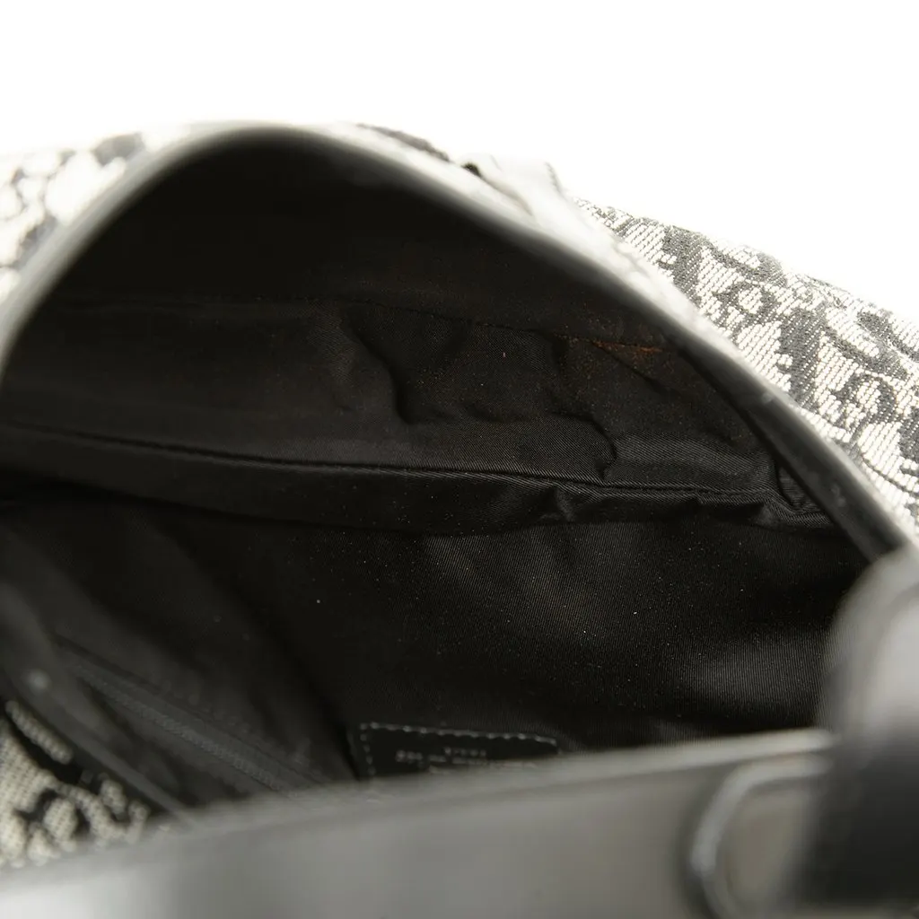 Dior Diorissimo Canvas Saddle Bag MultiColor Very good - Model View