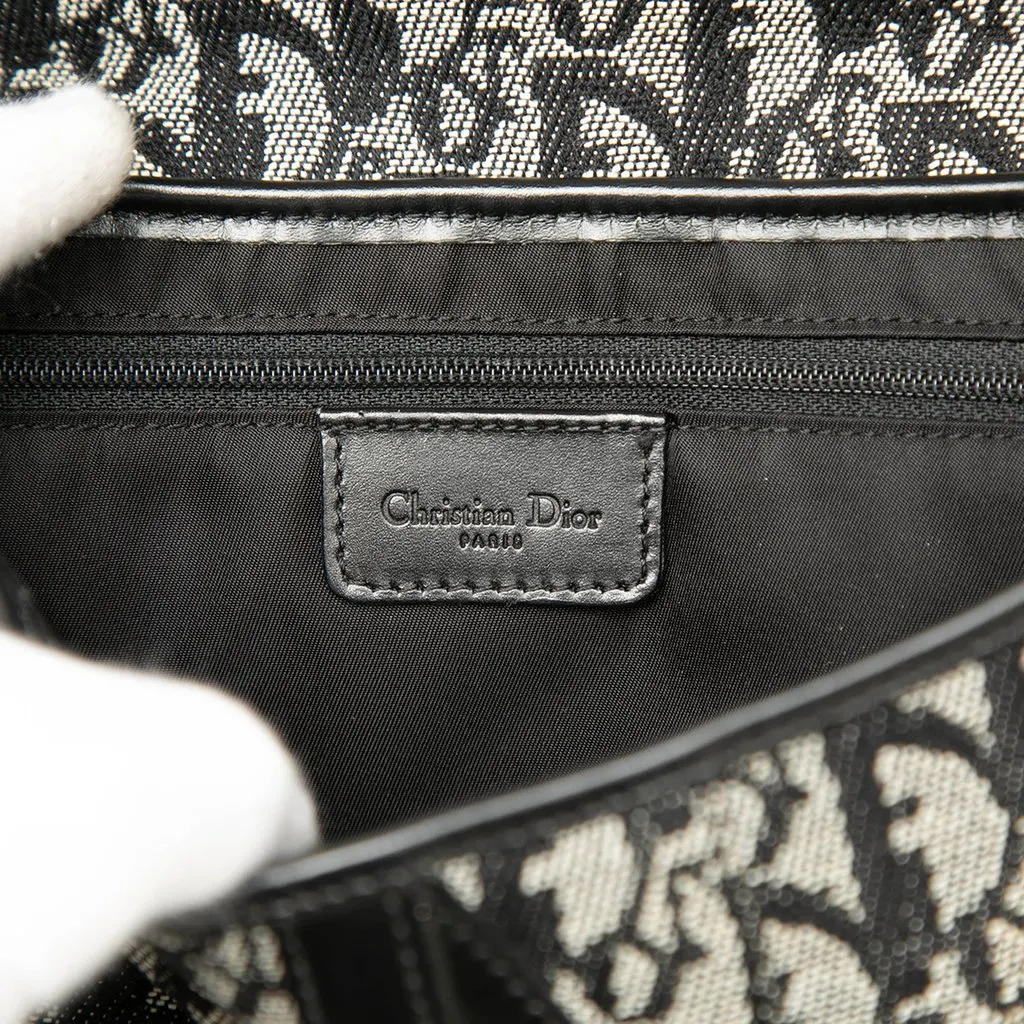 Dior Diorissimo Canvas Saddle Bag MultiColor Very good - Box View