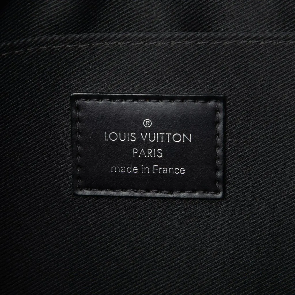 Louis Vuitton Damier Graphite Pochette Jour PM Black Canvas Very good - Box View