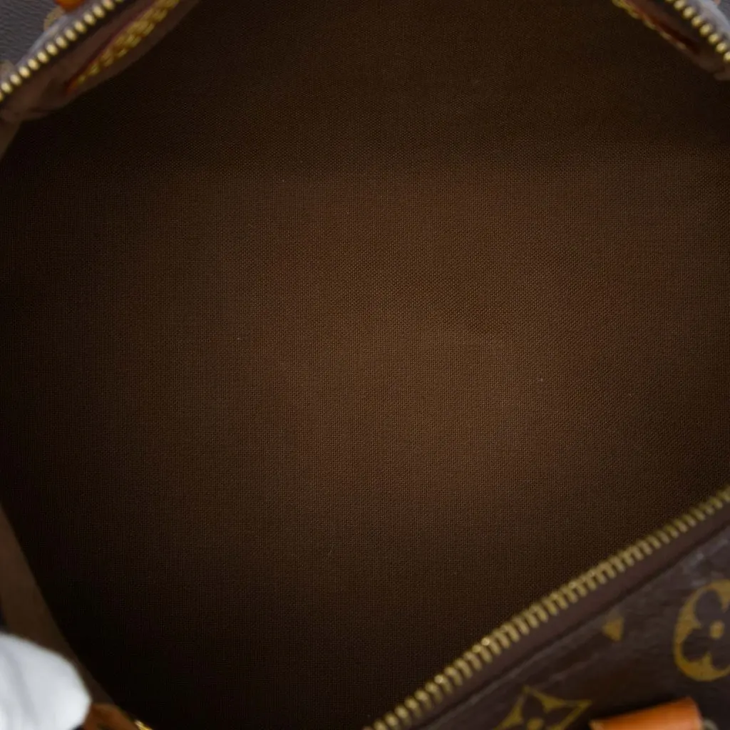 Louis Vuitton Monogram Speedy 30 Brown Very good - Model View