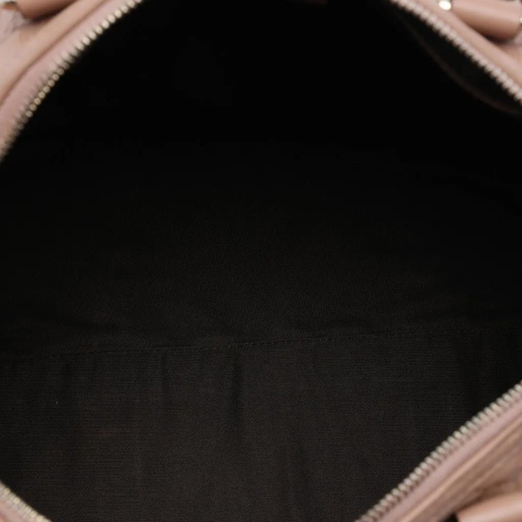 Gucci Medium Guccissima Joy Boston Bag Brown Leather Very good - Model View