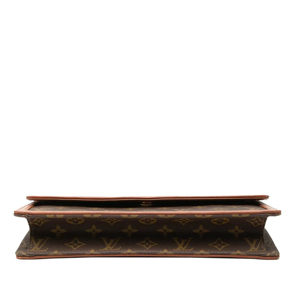 Louis Vuitton Monogram Pochette Dame GM Brown Canvas Very good - Inside View