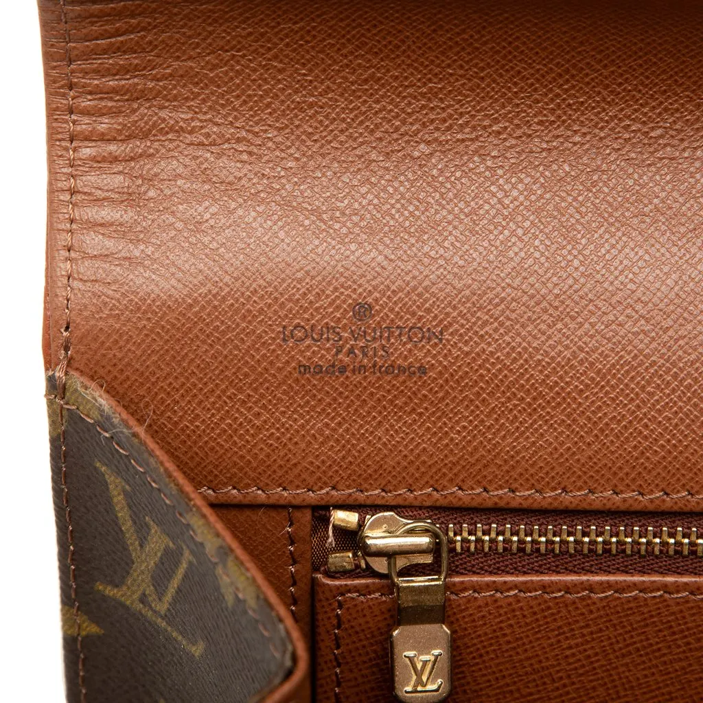 Louis Vuitton Monogram Pochette Dame GM Brown Canvas Very good - Box View