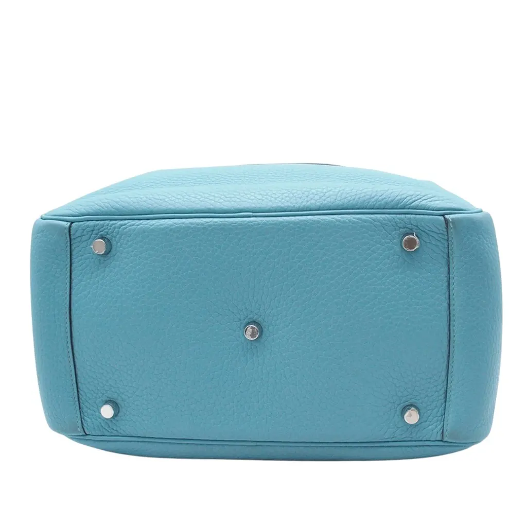 Hermès Clemence Lindy 30 Blue Leather Very good - Inside View