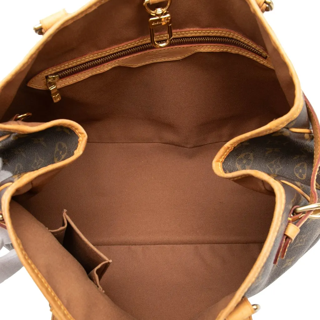 Louis Vuitton Monogram Batignolles Horizontal Brown Very good - Model View