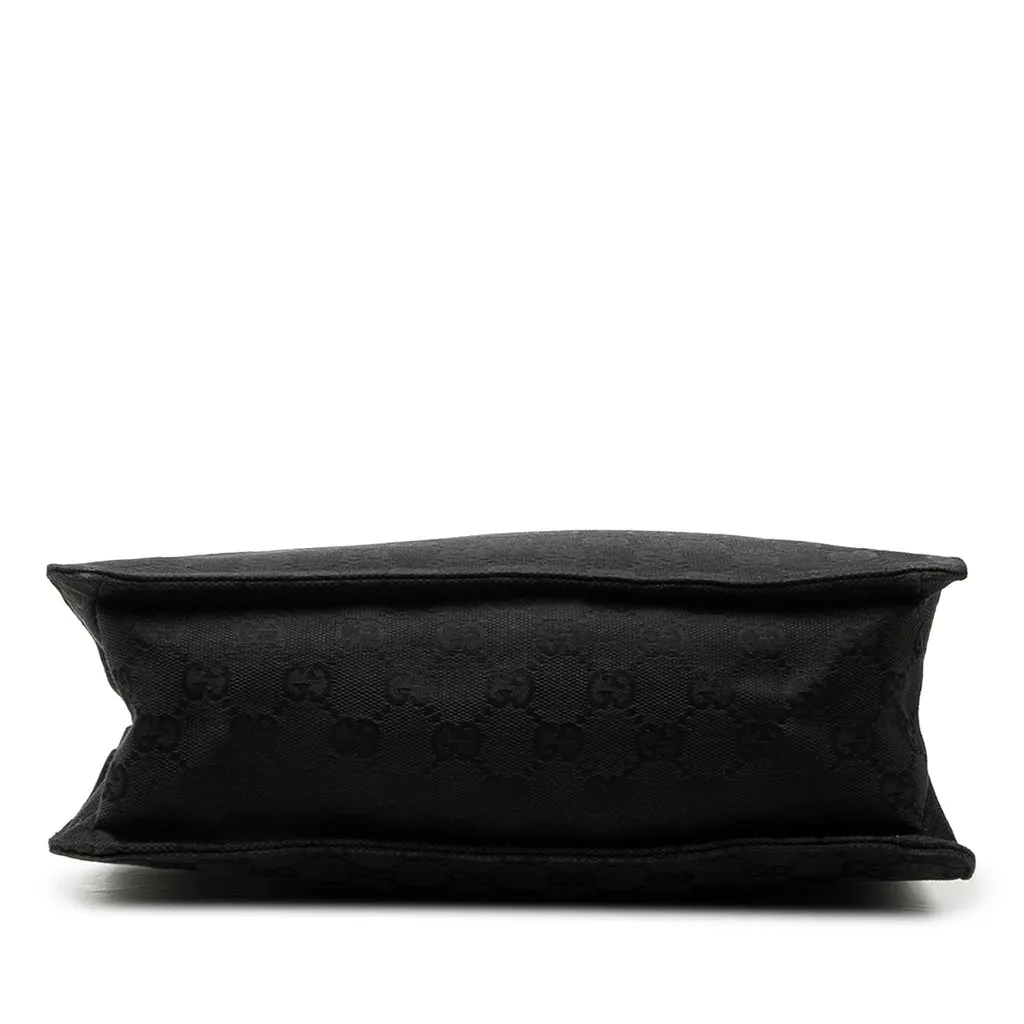 Gucci GG Canvas Eclipse Crossbody Black Very good - Inside View
