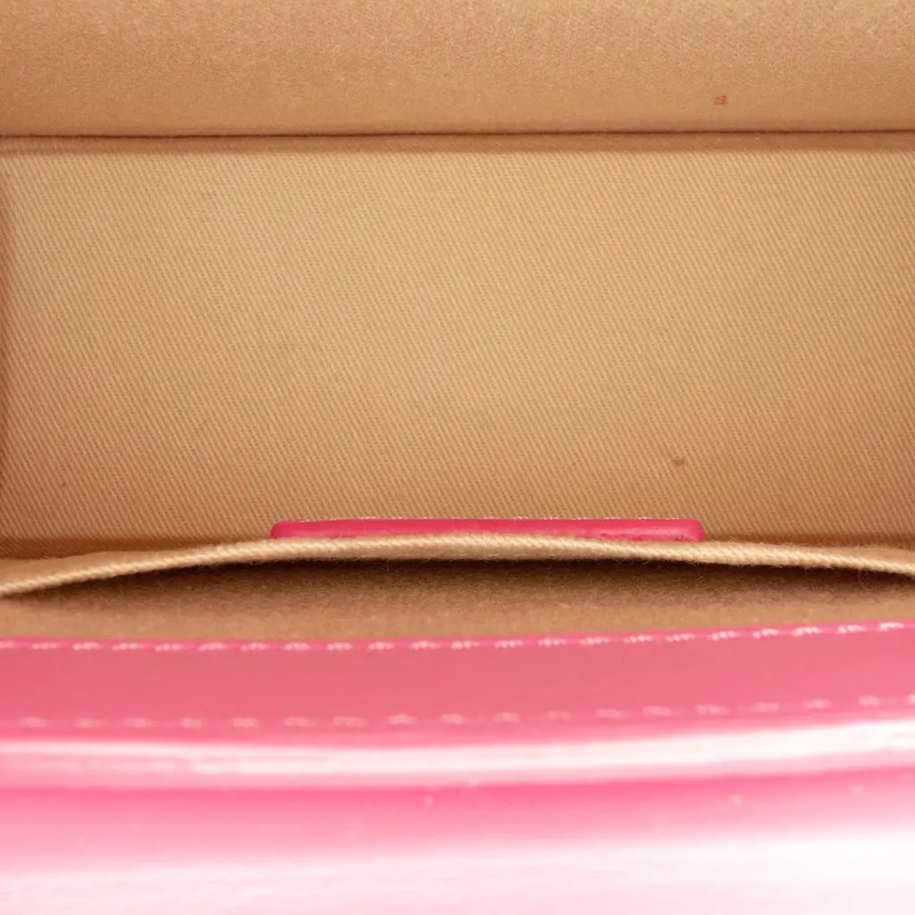 Jacquemus Leather Le Chiquito Noeud Pink Leather Very good - Model View