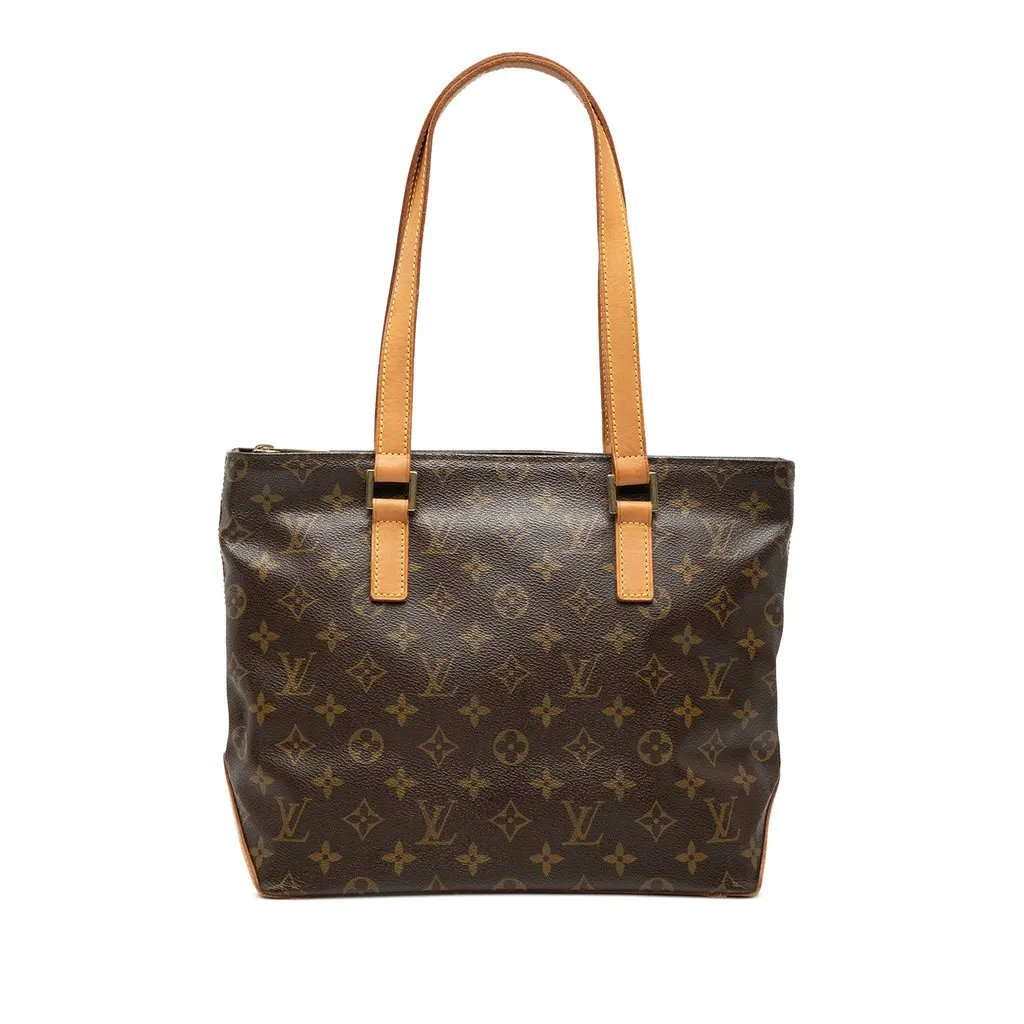 Louis Vuitton Monogram Cabas Piano Brown Very good - Front View