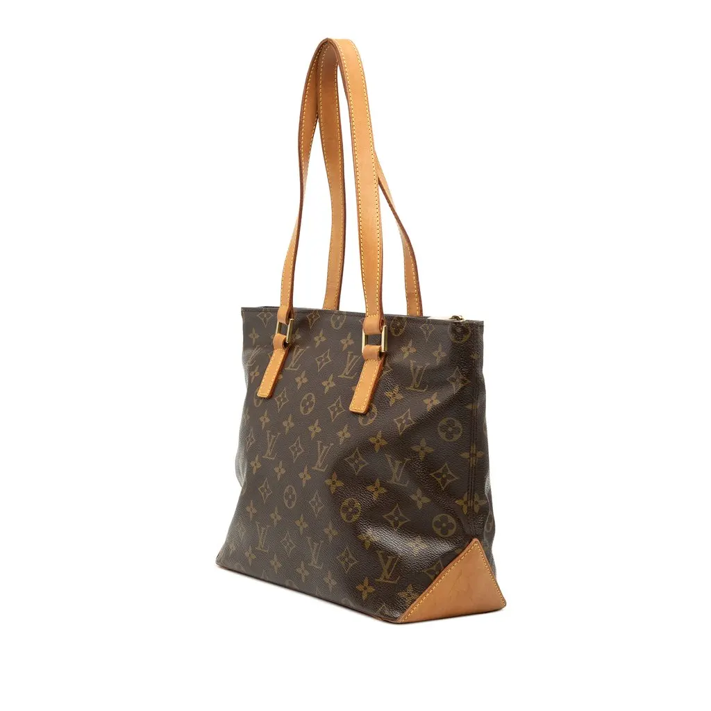 Louis Vuitton Monogram Cabas Piano Brown Very good - Back View