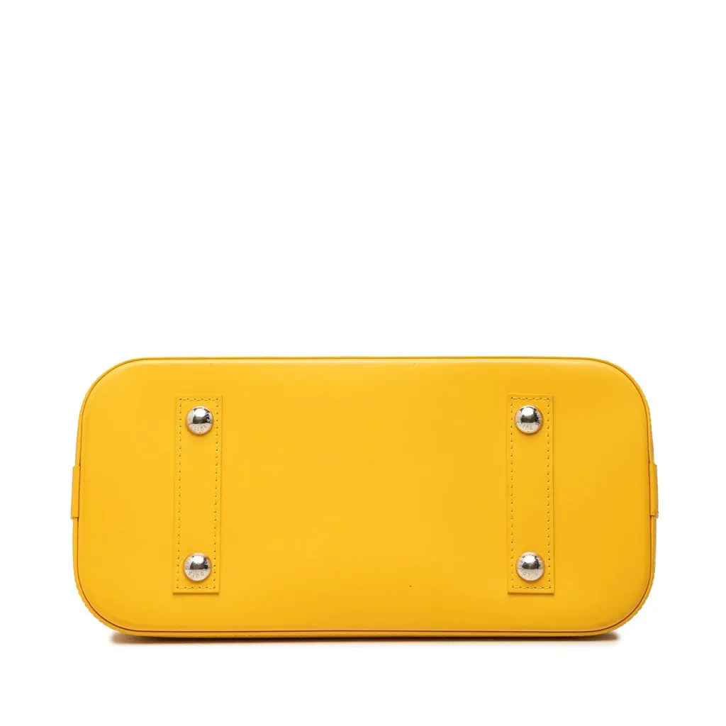 Louis Vuitton Epi Alma PM Yellow Leather Very good - Inside View