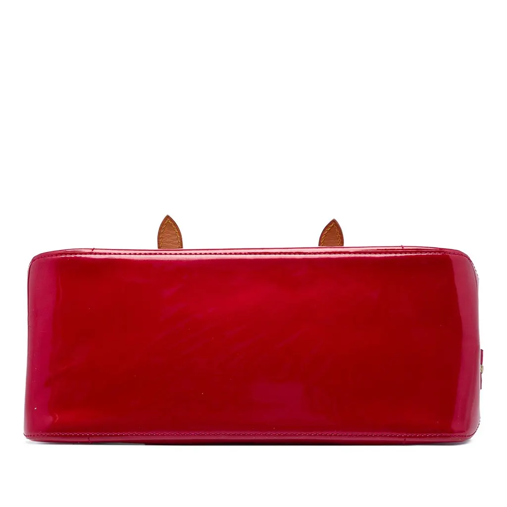 Louis Vuitton Monogram Vernis Rosewood Avenue Red Leather Very good - Inside View