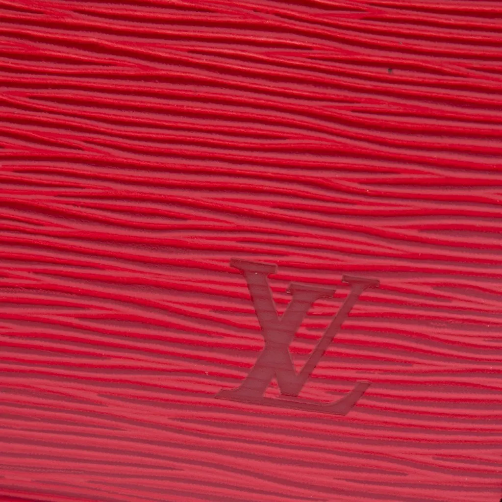 Louis Vuitton Epi Pont Neuf Red Leather Very good - Box View