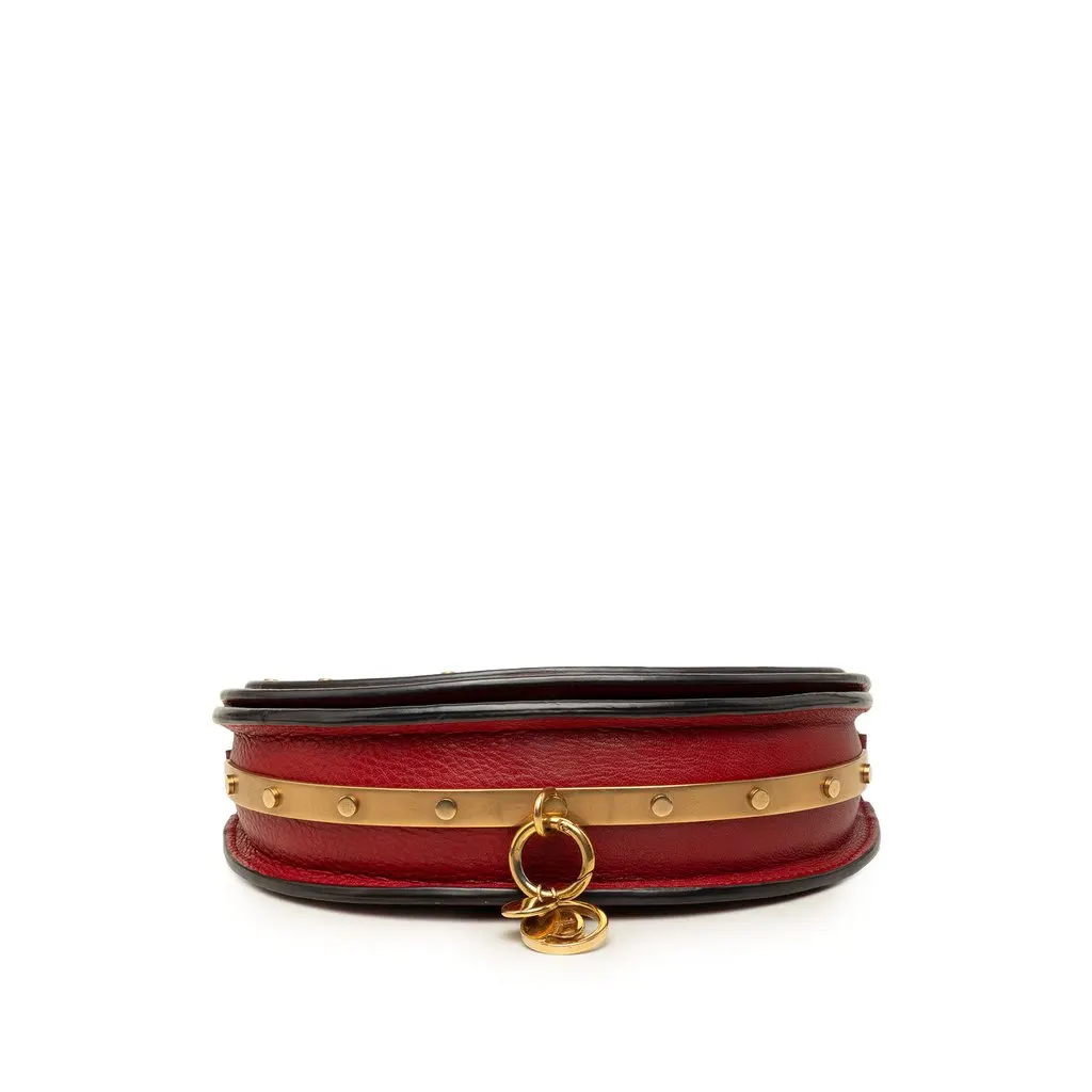 Chloé Mini Calfskin Nile Bracelet Satchel Red Leather Very good - Inside View