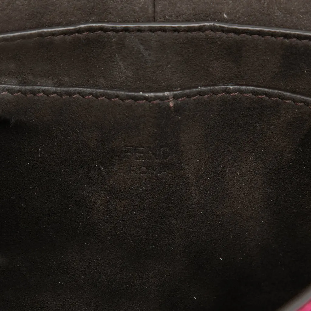 Fendi Mini Leather C mon Crossbody Pink Leather Very good - Box View