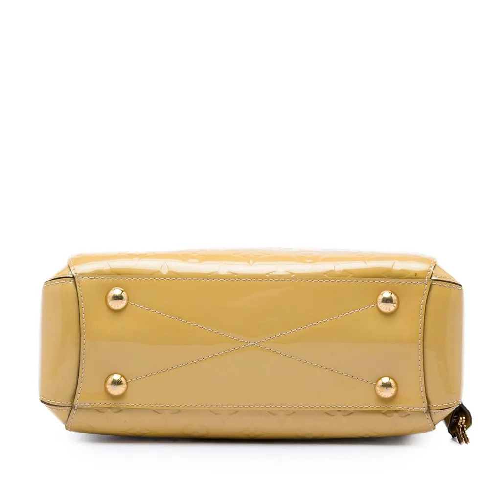 Louis Vuitton Monogram Vernis Montaigne BB Beige Leather Very good - Inside View
