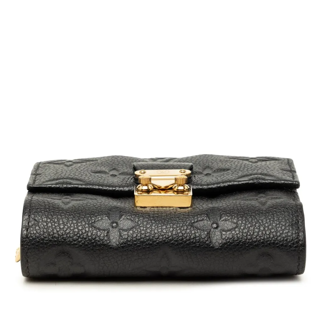 Louis Vuitton Monogram Empreinte Metis Compact Wallet Black Leather Good - Inside View