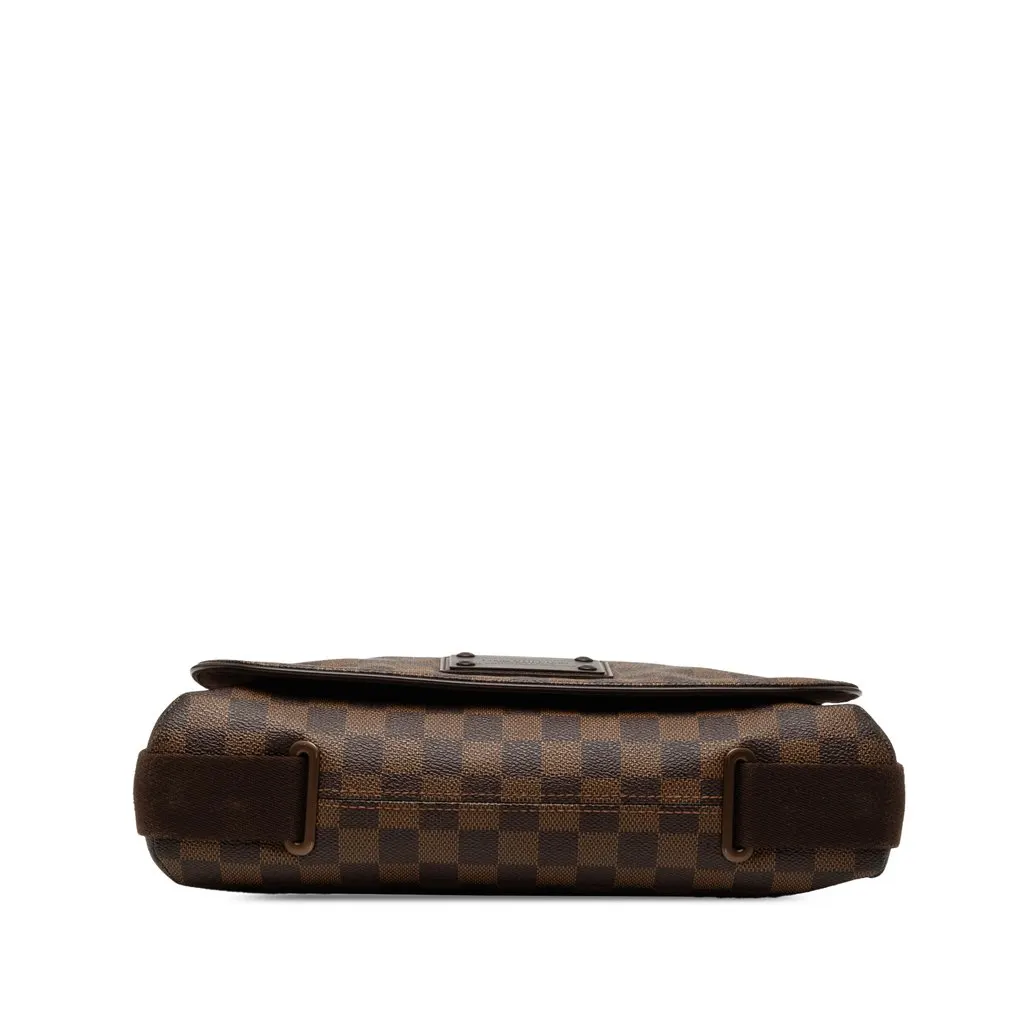 Louis Vuitton Damier Ebene Brooklyn MM Brown Very good - Inside View