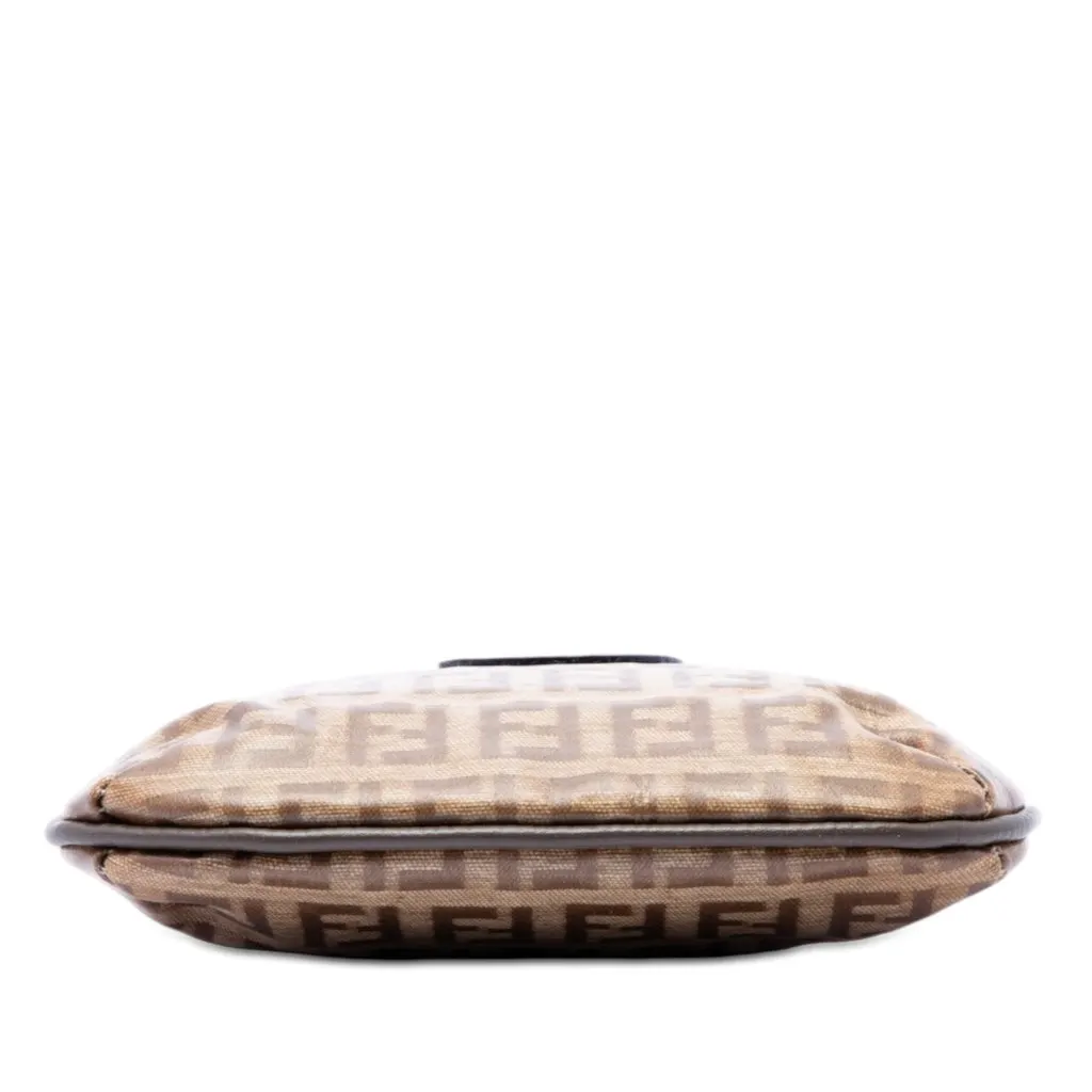 Fendi Zucchino Crystal Crossbody Brown Very good - Inside View