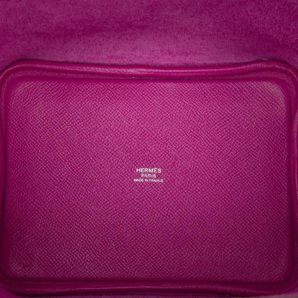 Hermès Epsom Tressage Picotin Lock 18 Pink Leather Very good - Model View