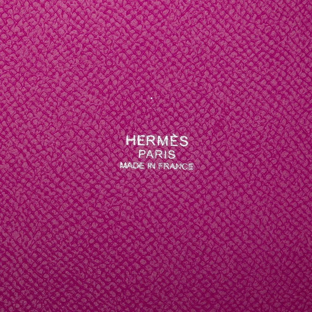 Hermès Epsom Tressage Picotin Lock 18 Pink Leather Very good - Box View