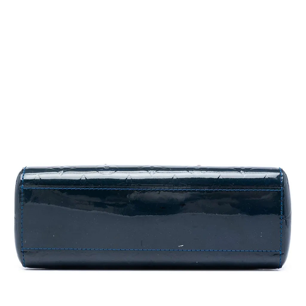 Louis Vuitton Monogram Vernis Catalina BB Blue Leather Very good - Inside View