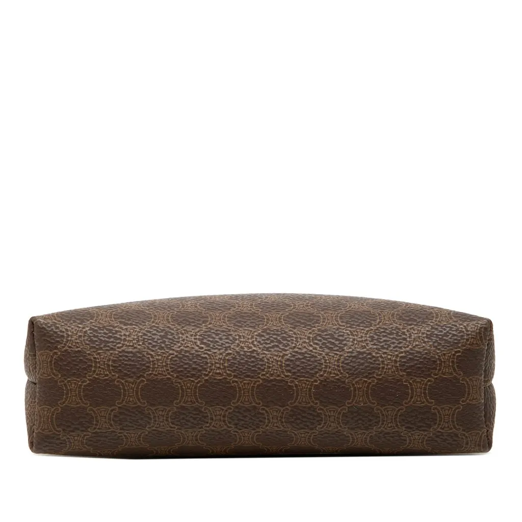 Celine Macadam Coated Canvas Pouch Brown Canvas Very good - Inside View