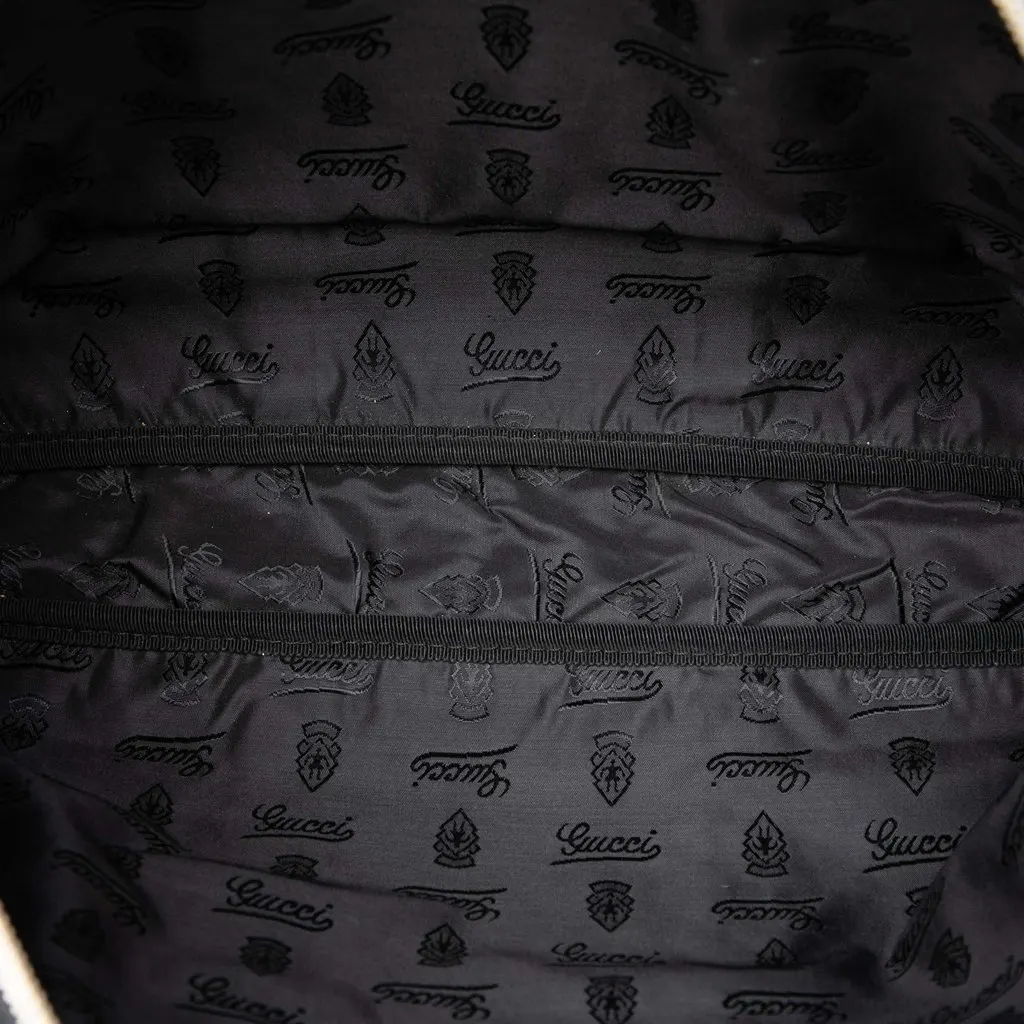 Gucci Guccissima Business Bag Black Leather Very good - Model View