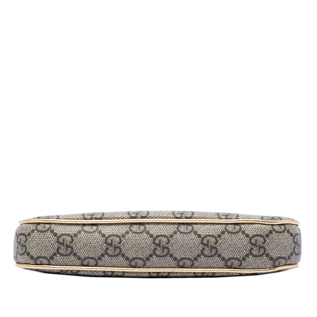 Gucci Small GG Supreme Ophidia Shoulder Bag Beige Very good - Inside View